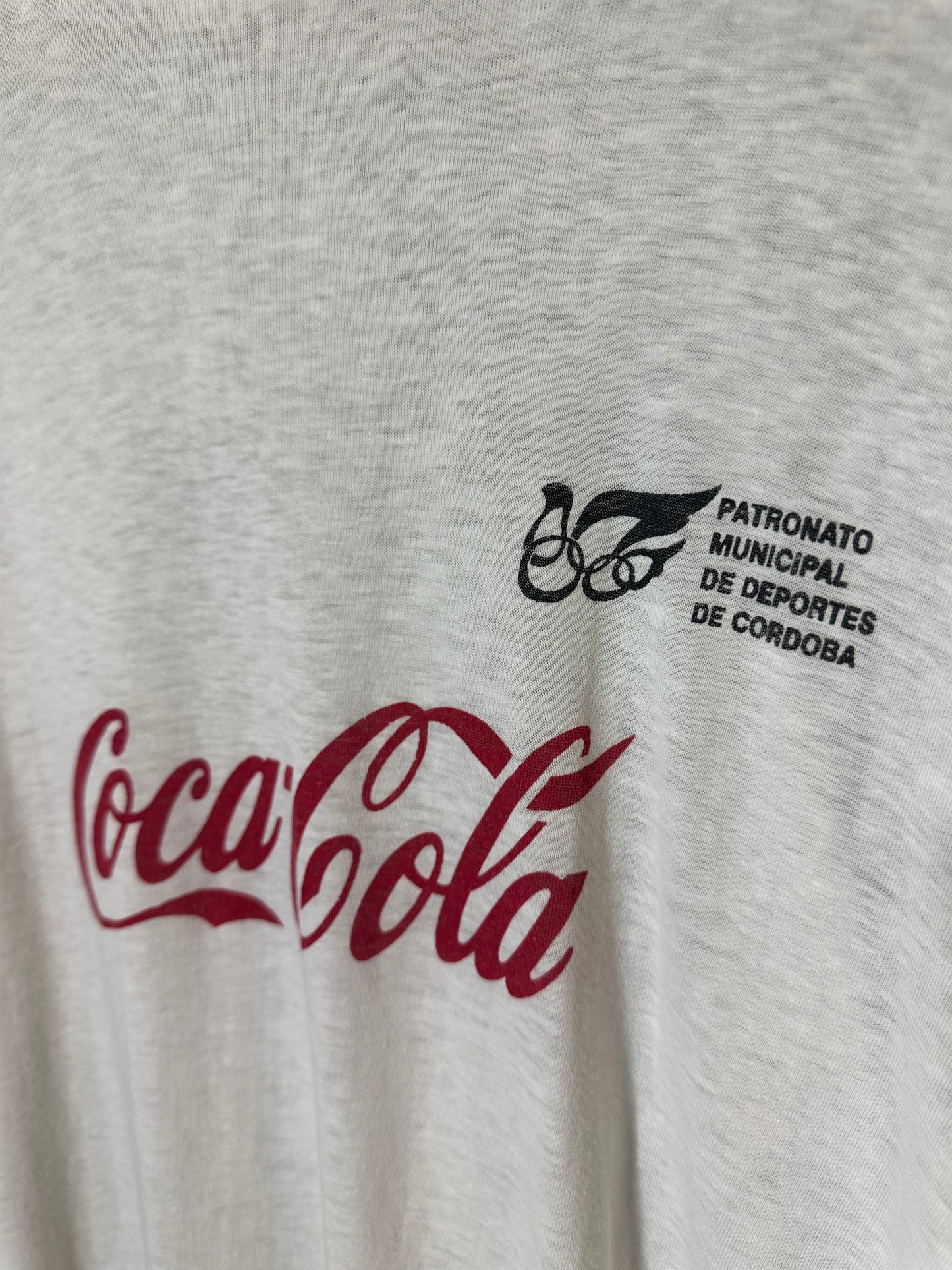 Vintage Sz M Coca-Cola White Tee