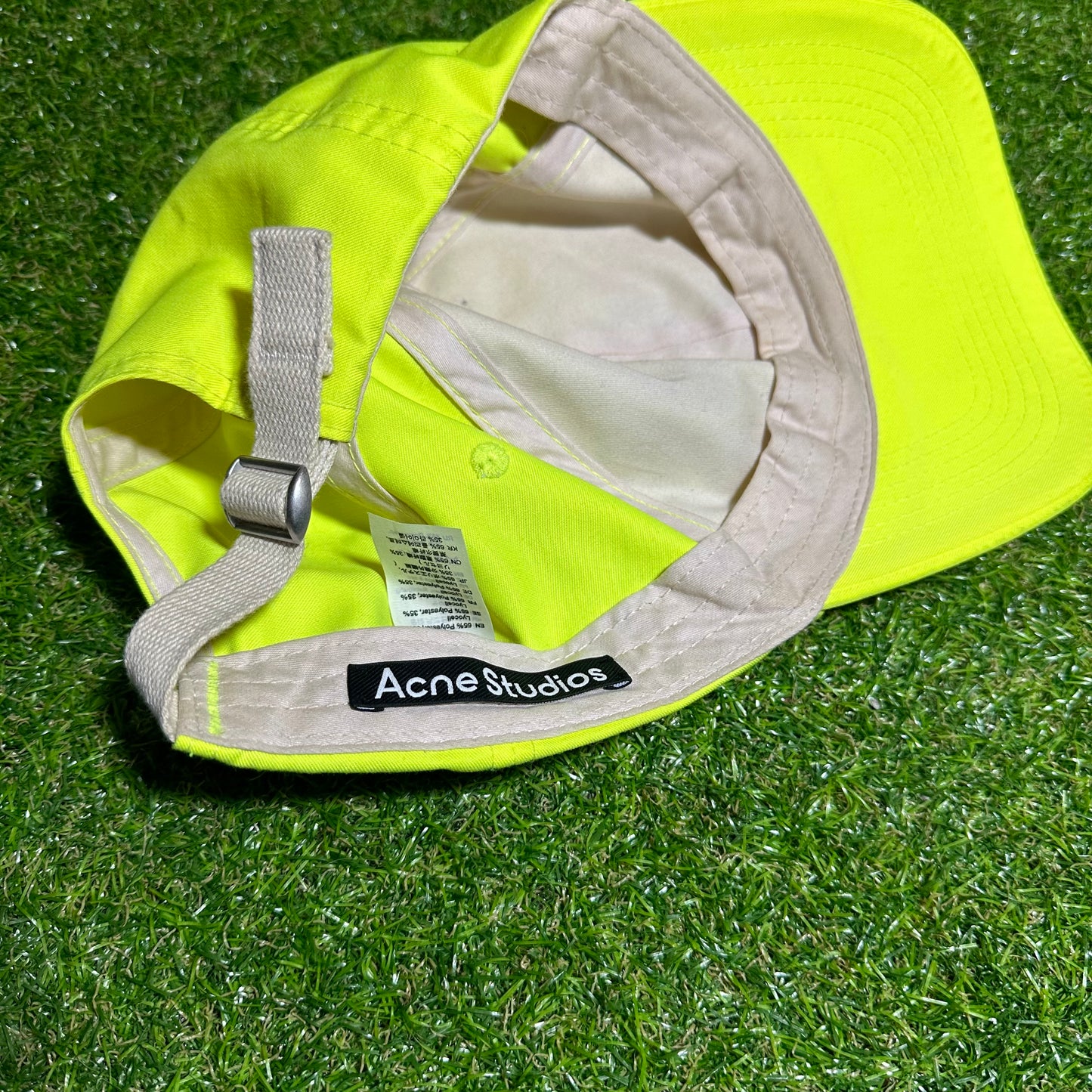 Acne Studios ‘Sample Only’ Neon Cap