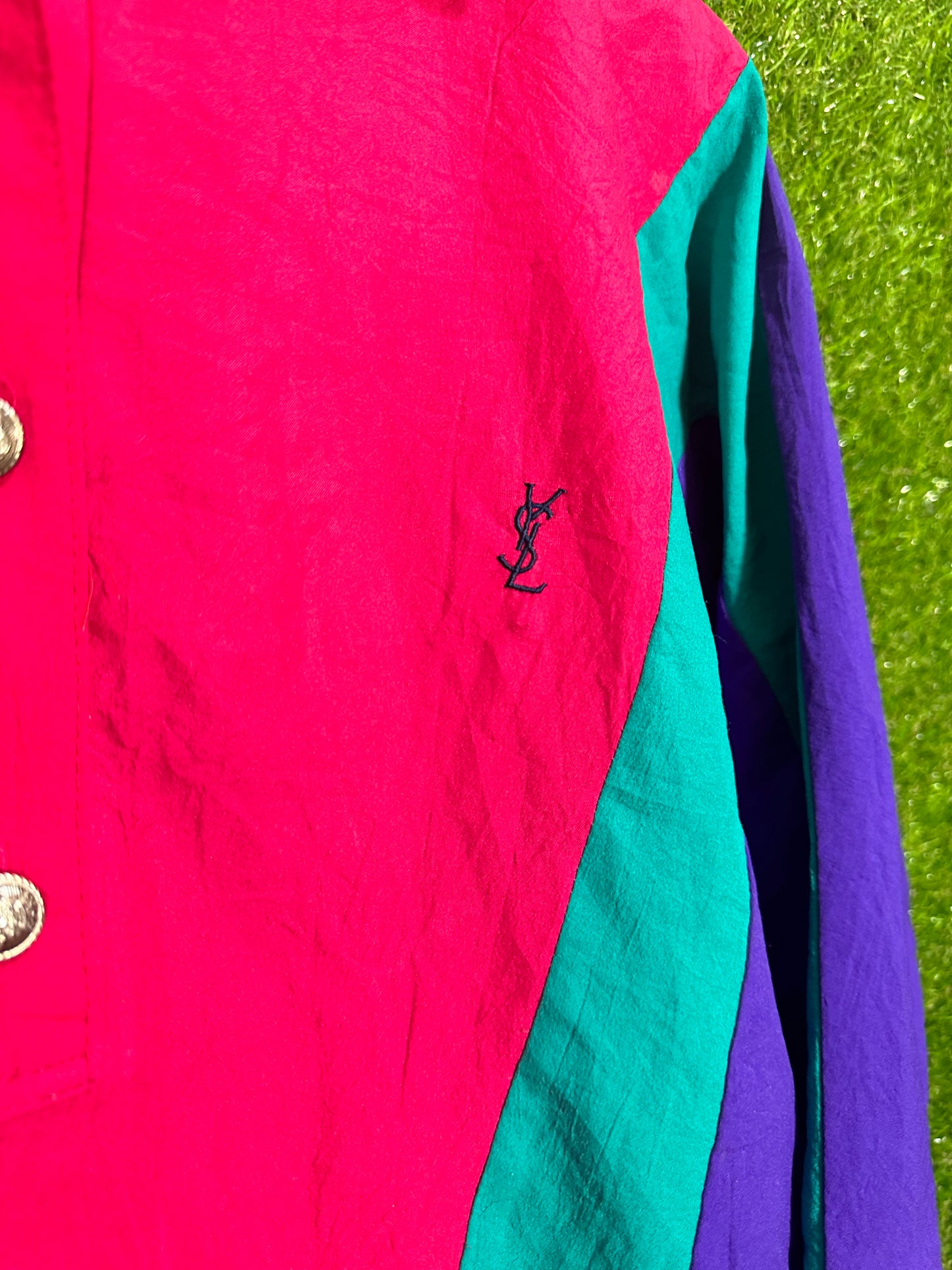 Vintage Sz S Yves Saint Laurent Button-Up Jacket