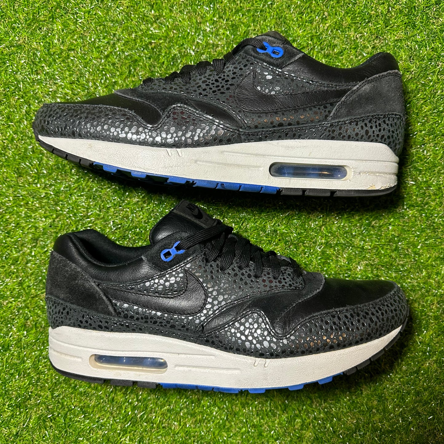 2014 US10 Nike Air Max 1 Deluxe ‘Black Safari’