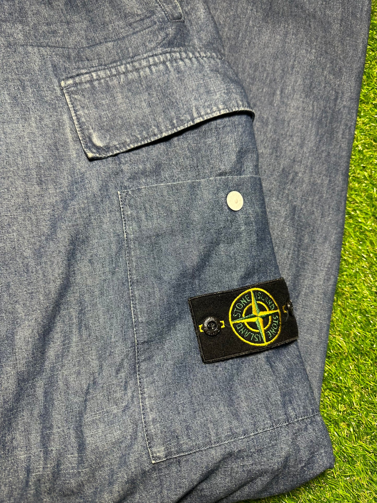 W34 Stone Island RE - T Blue Pants