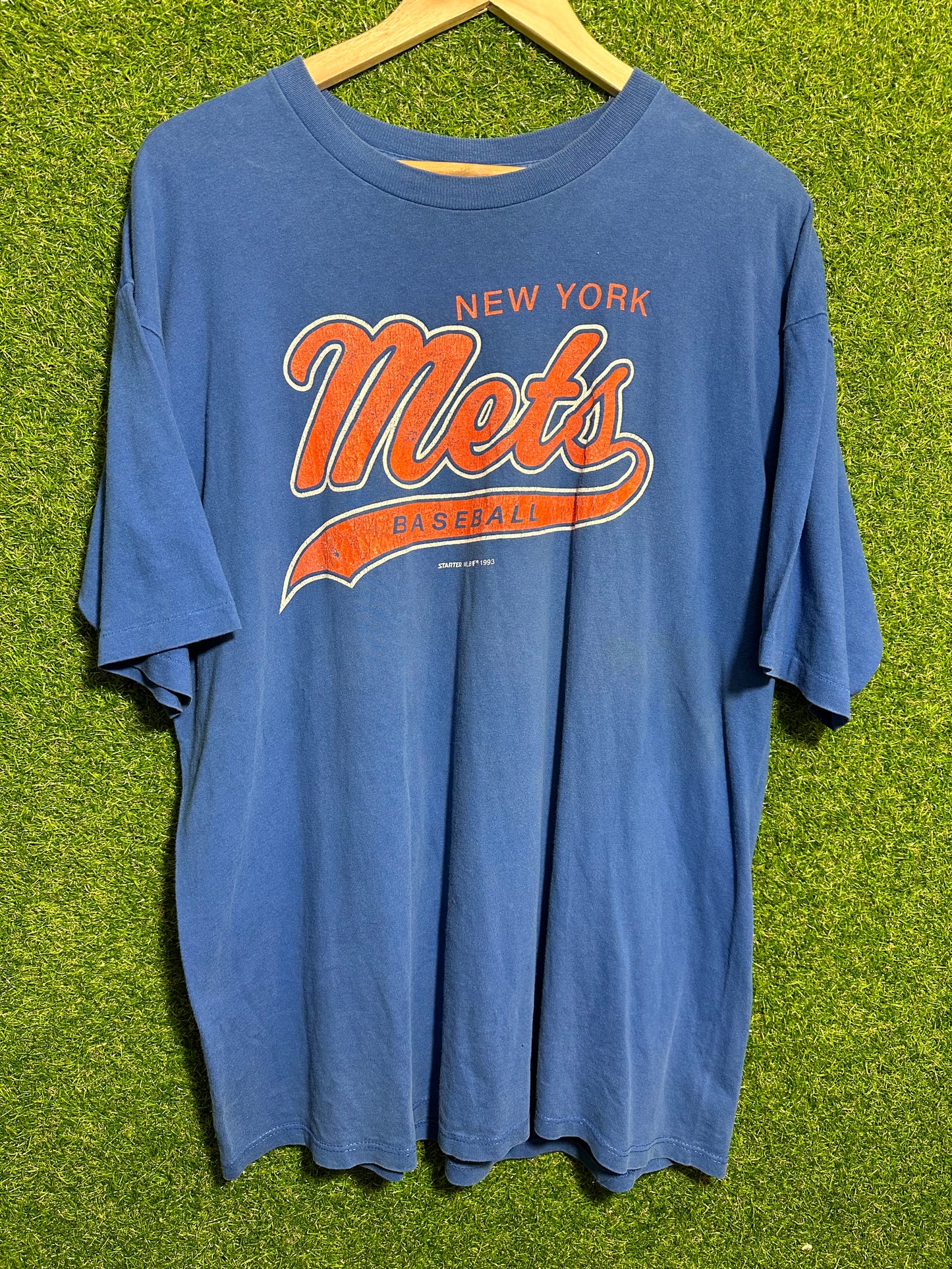 Vintage Sz L Starter New York Mets Tee