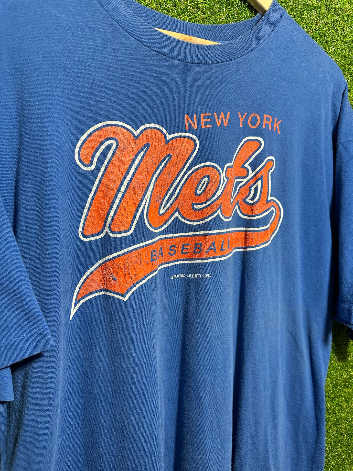 Vintage Sz L Starter New York Mets Tee