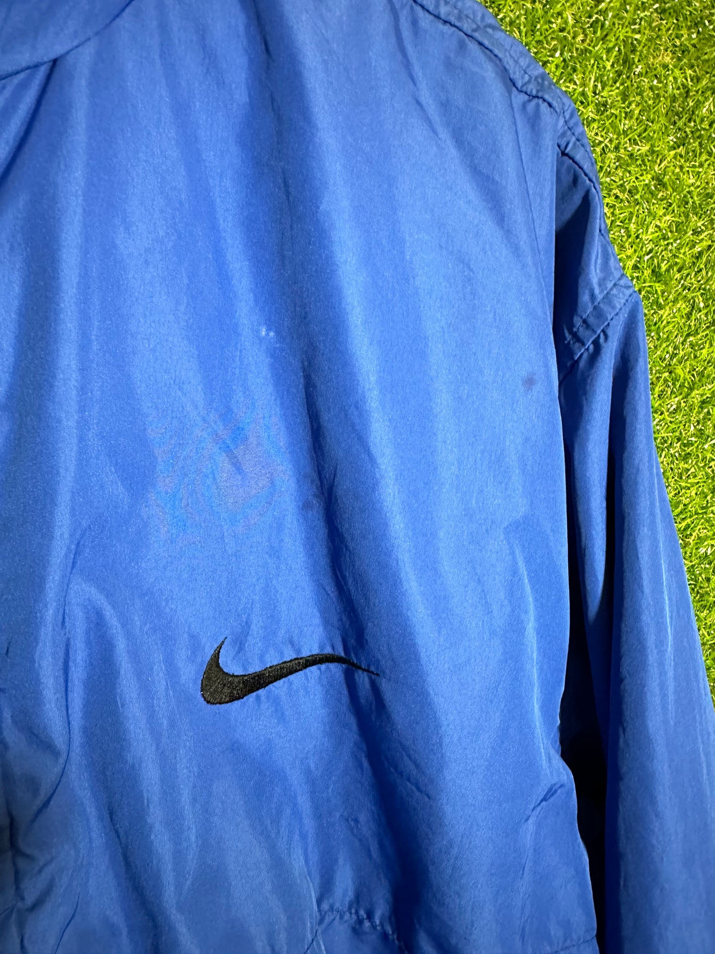 Vintage Sz M Nike ClimaFIT Blue Jacket