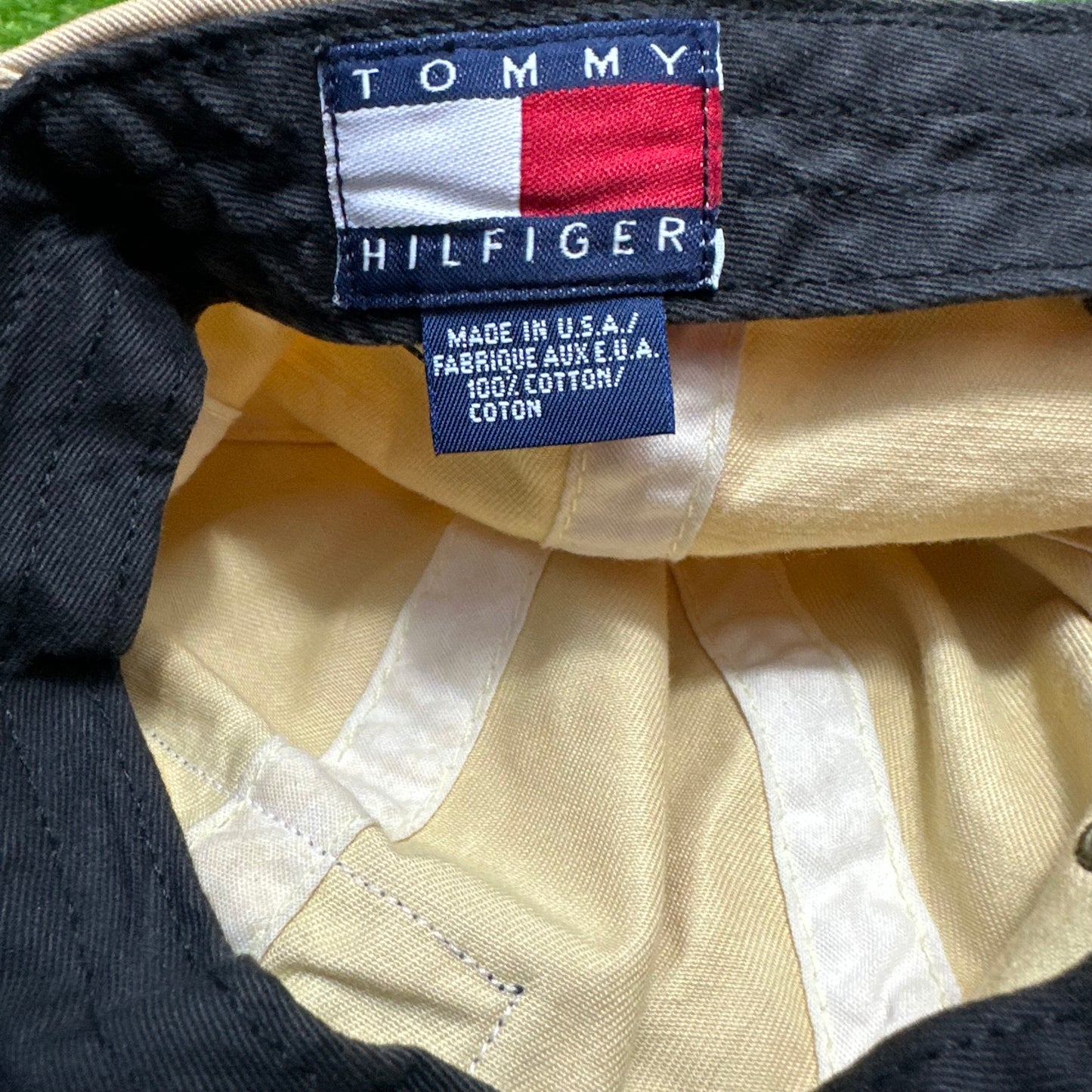 Vintage Tommy Hilfiger Yellow Anchor Cap