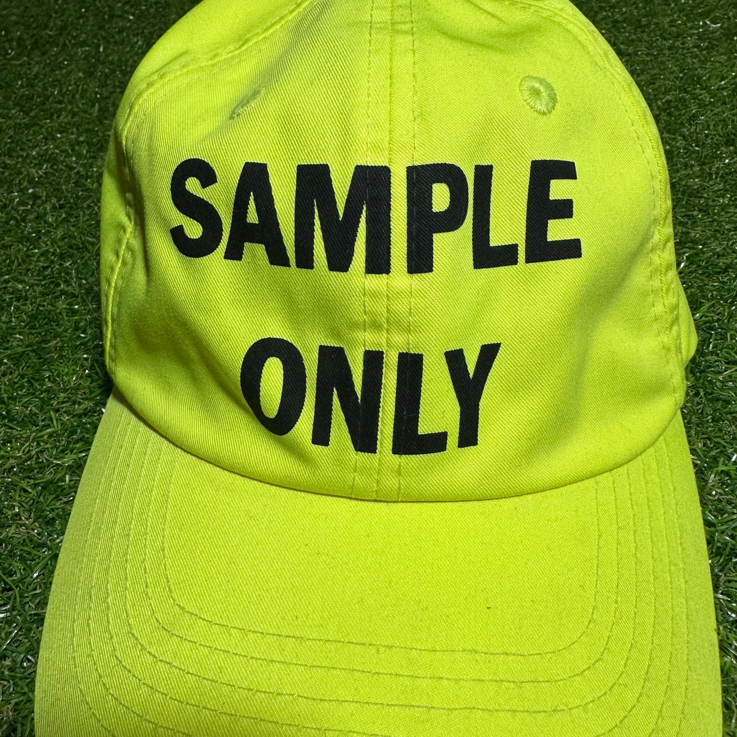 Acne Studios ‘Sample Only’ Neon Cap