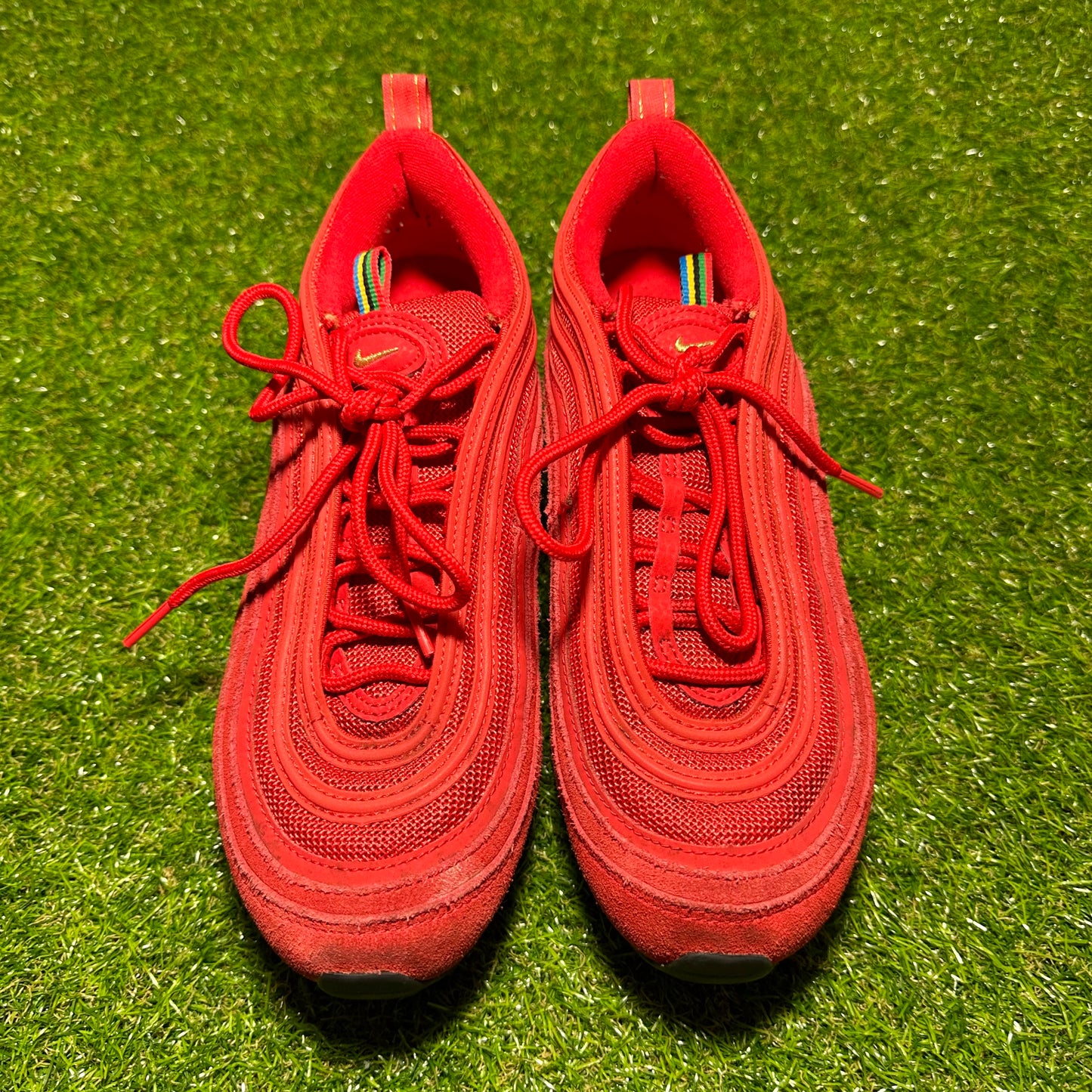 2019 US7 Nike Air Max 97 QS ‘Olympic Rings Red’