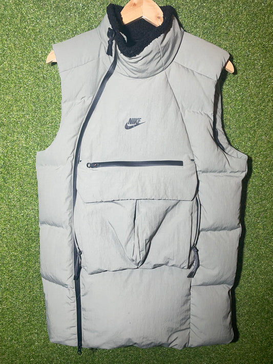 NIKE LAB TECH DOWN VEST FITS MEDIUM-LARGE