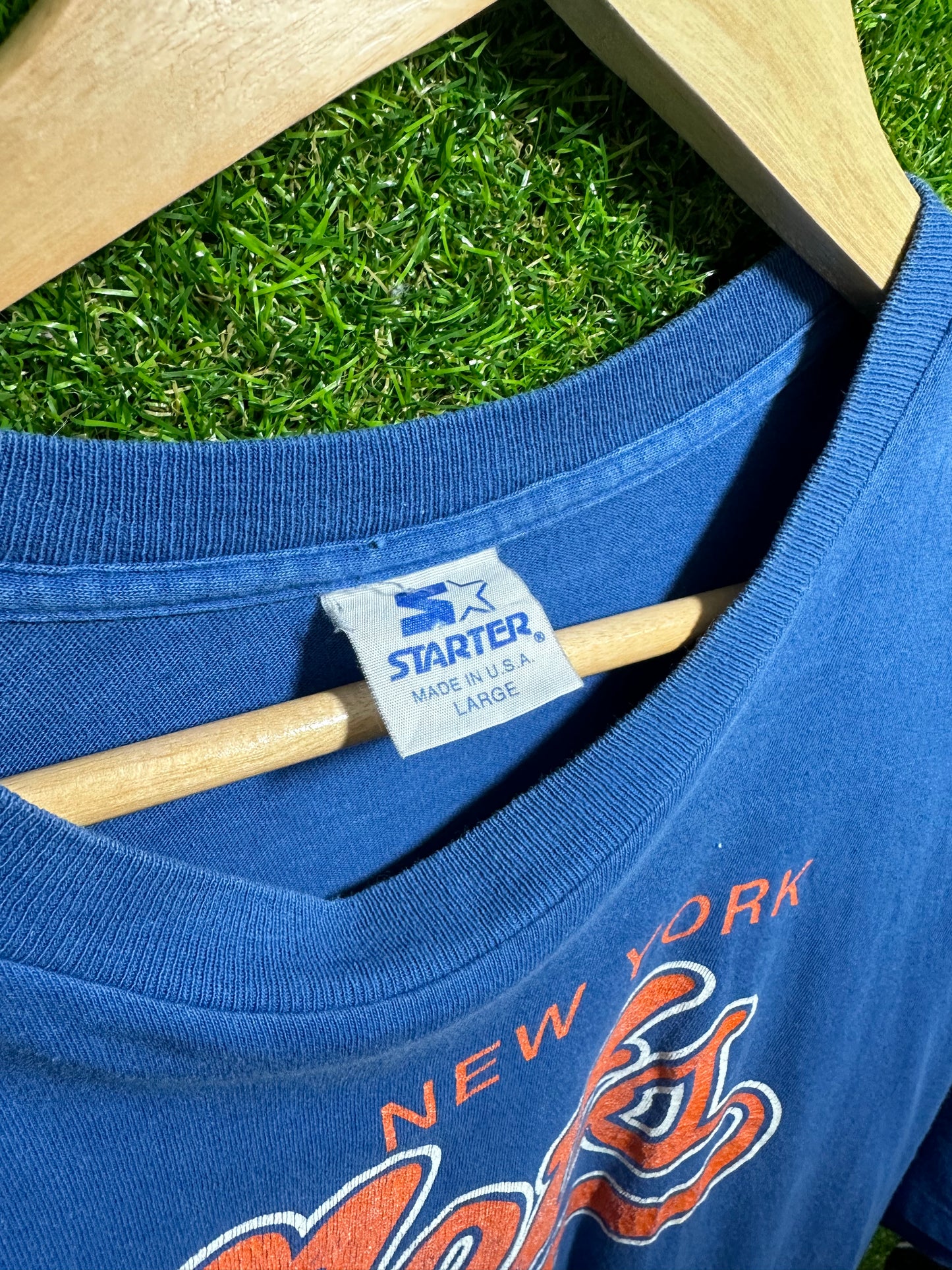 Vintage Sz L Starter New York Mets Tee