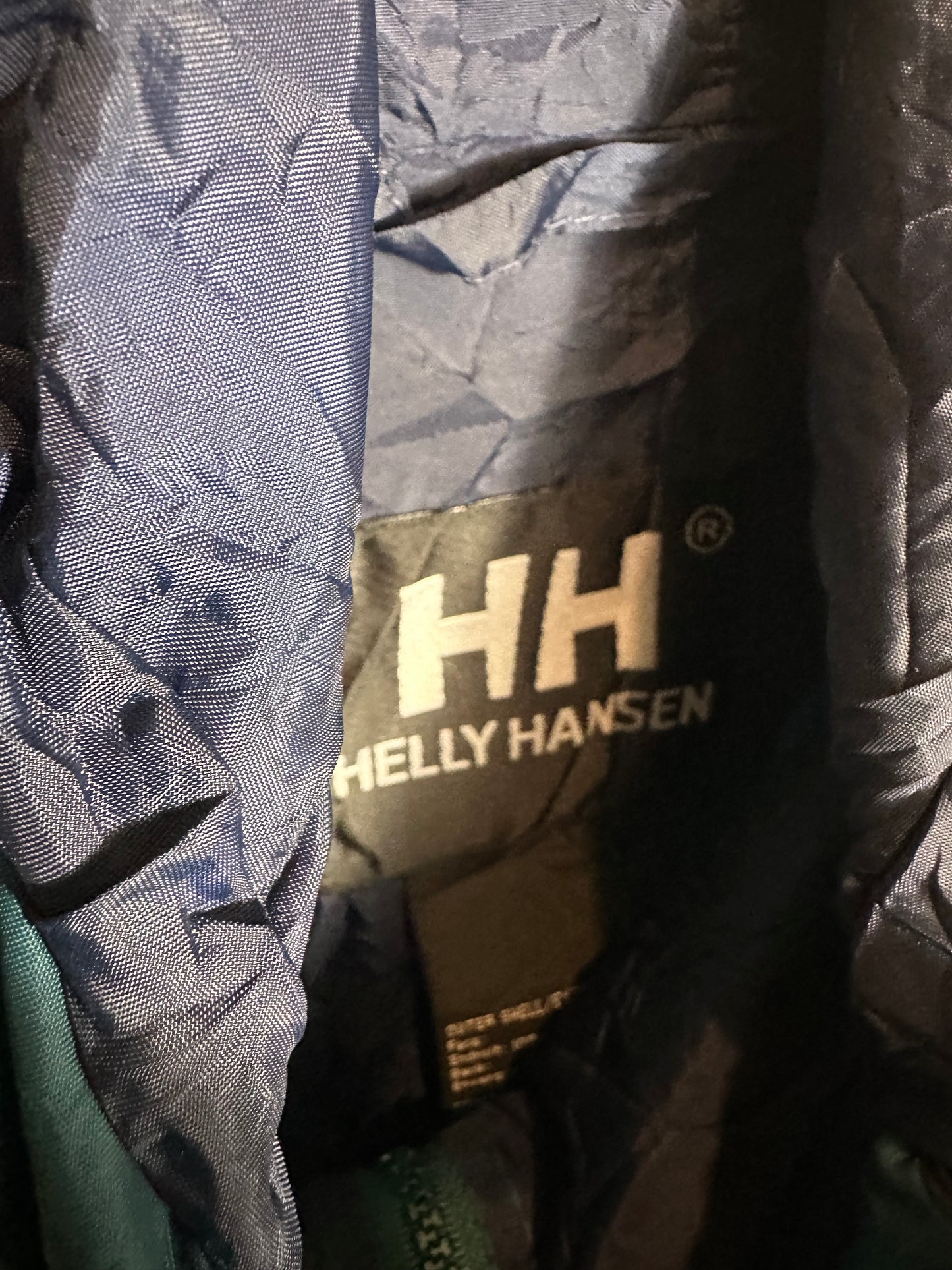 Vintage Sz XL Helly Hansen Dark Green Jacket