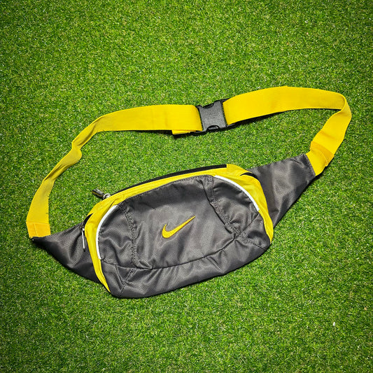 Vintage Nike Grey/Yellow Sidebag