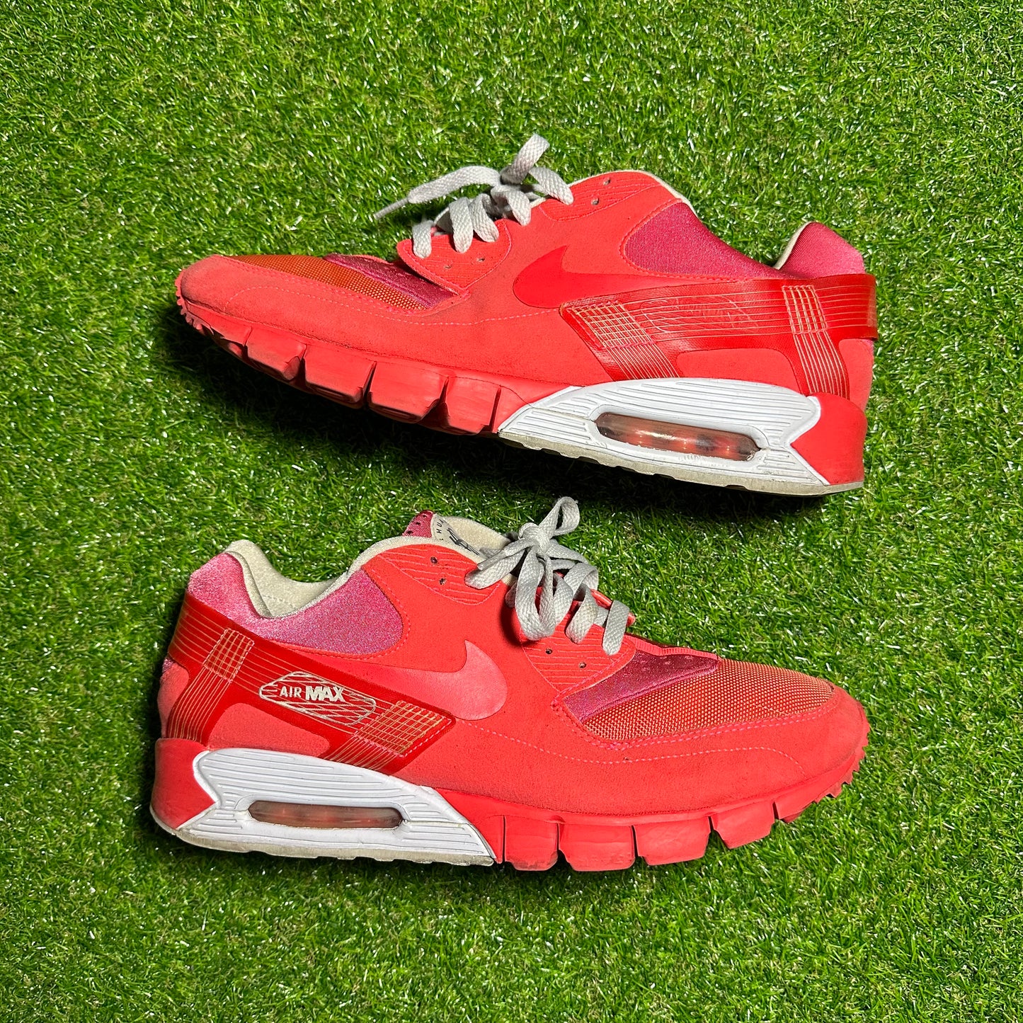 2009 US12 Nike Air Max 90 Current Huarache ND ‘Hot Red’