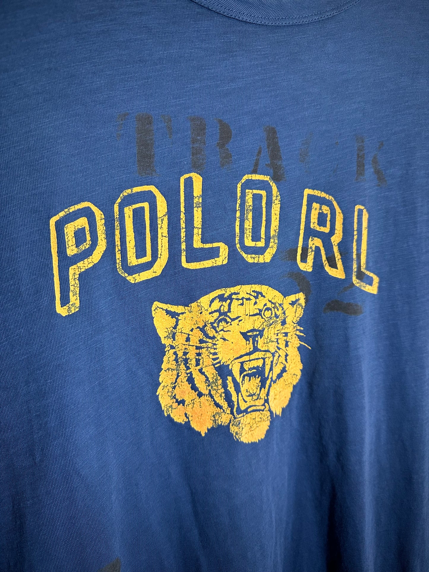 Sz M Ralph Lauren Polo Tiger Blue Tee