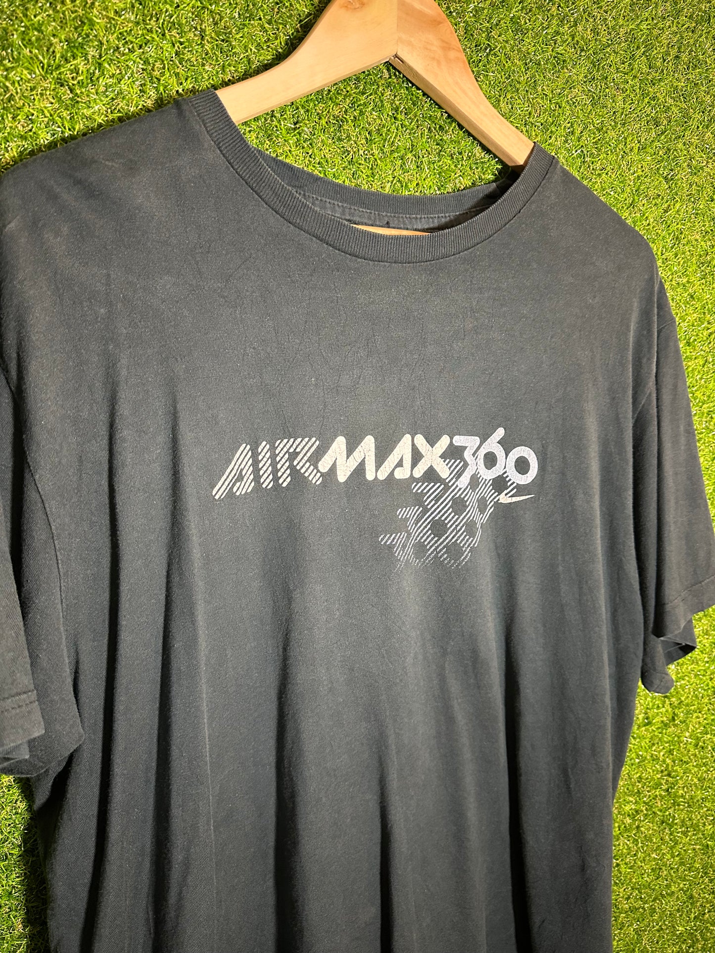 Vintage Sz L Nike Air Max 360 Navy Tee