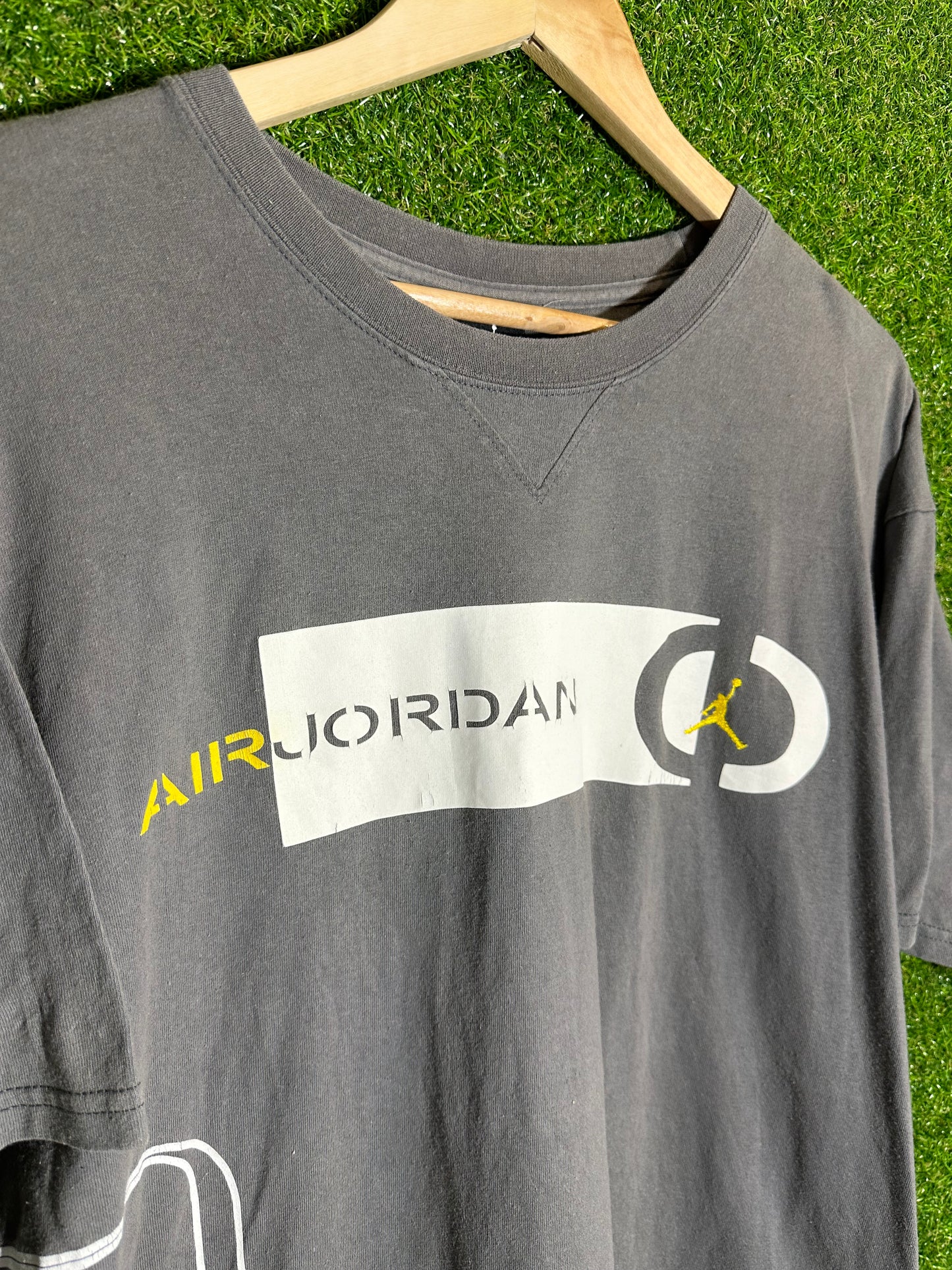 Vintage Sz L Air Jordan ‘23’ Grey Tee