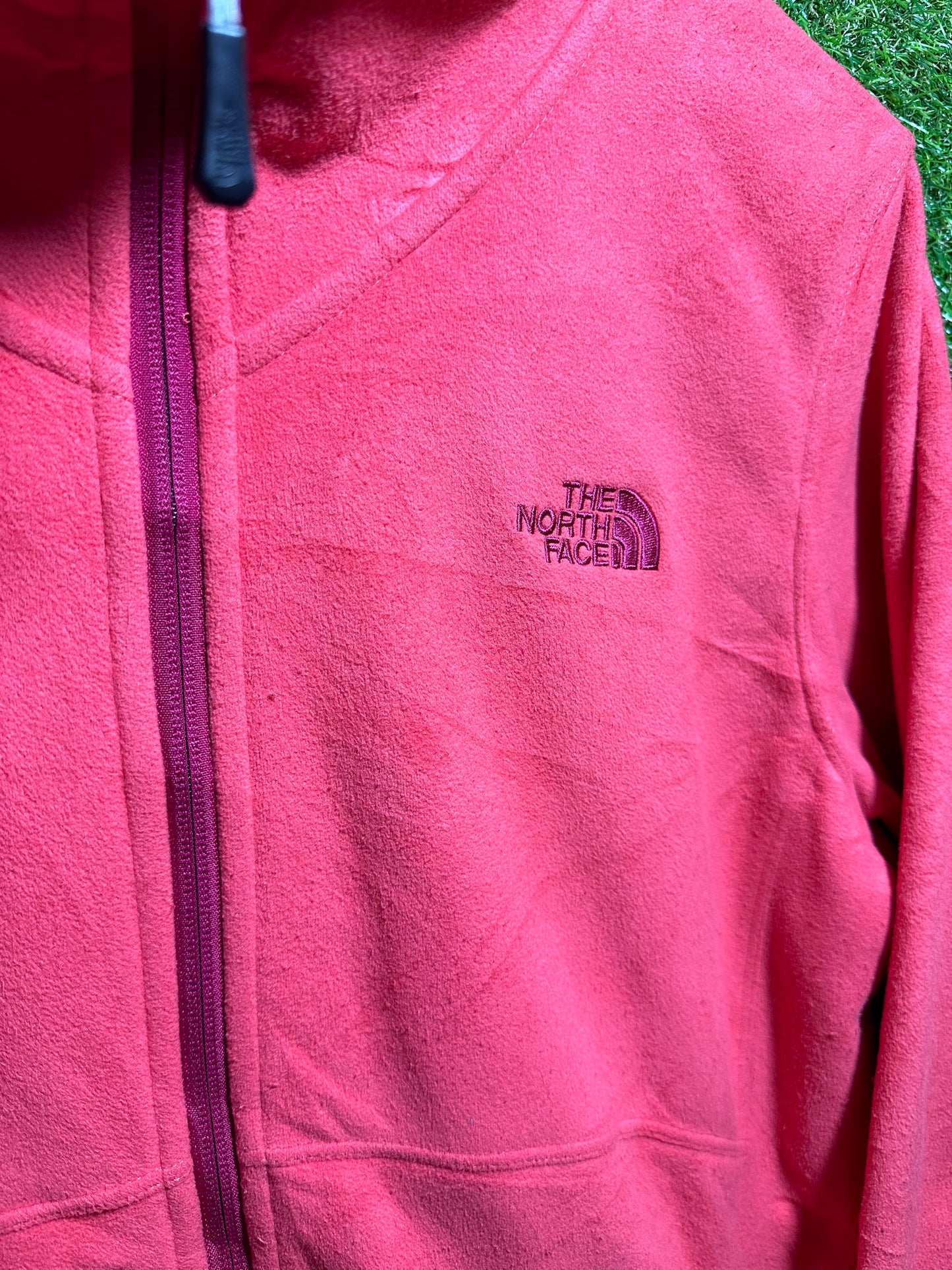 Vintage Women’s Sz L The North Face Pink Fleece Jumper