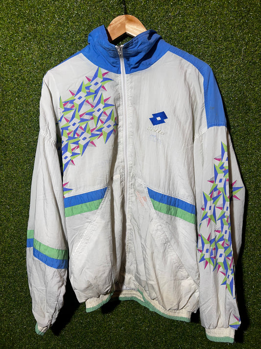 VINTAGE LOTTO TRACK JACKET SIZE XXL