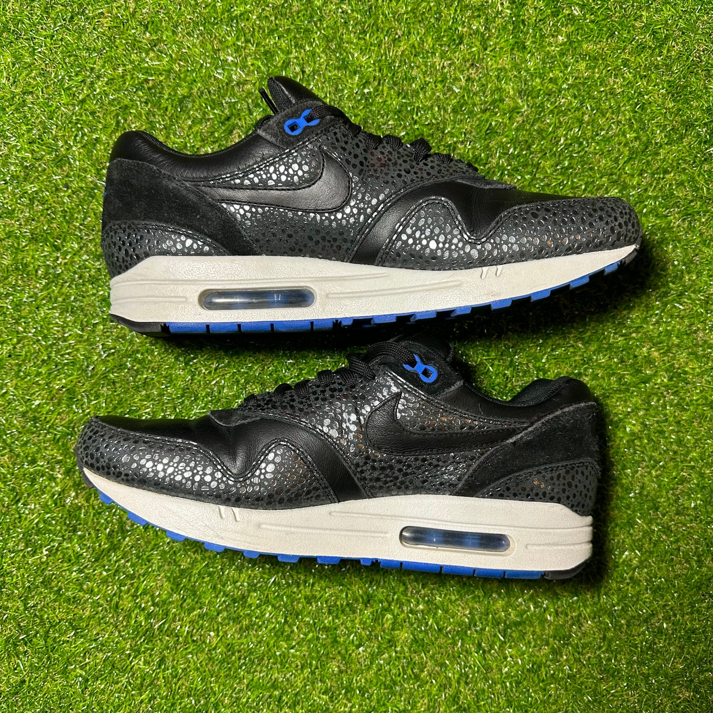 2014 US10 Nike Air Max 1 Deluxe ‘Black Safari’