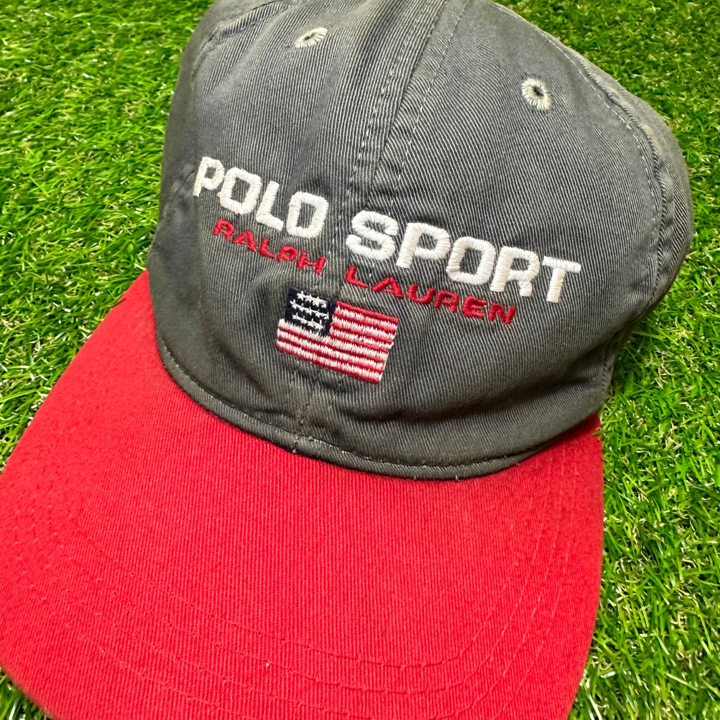 Vintage Ralph Lauren Polo Sport Spellout Cap