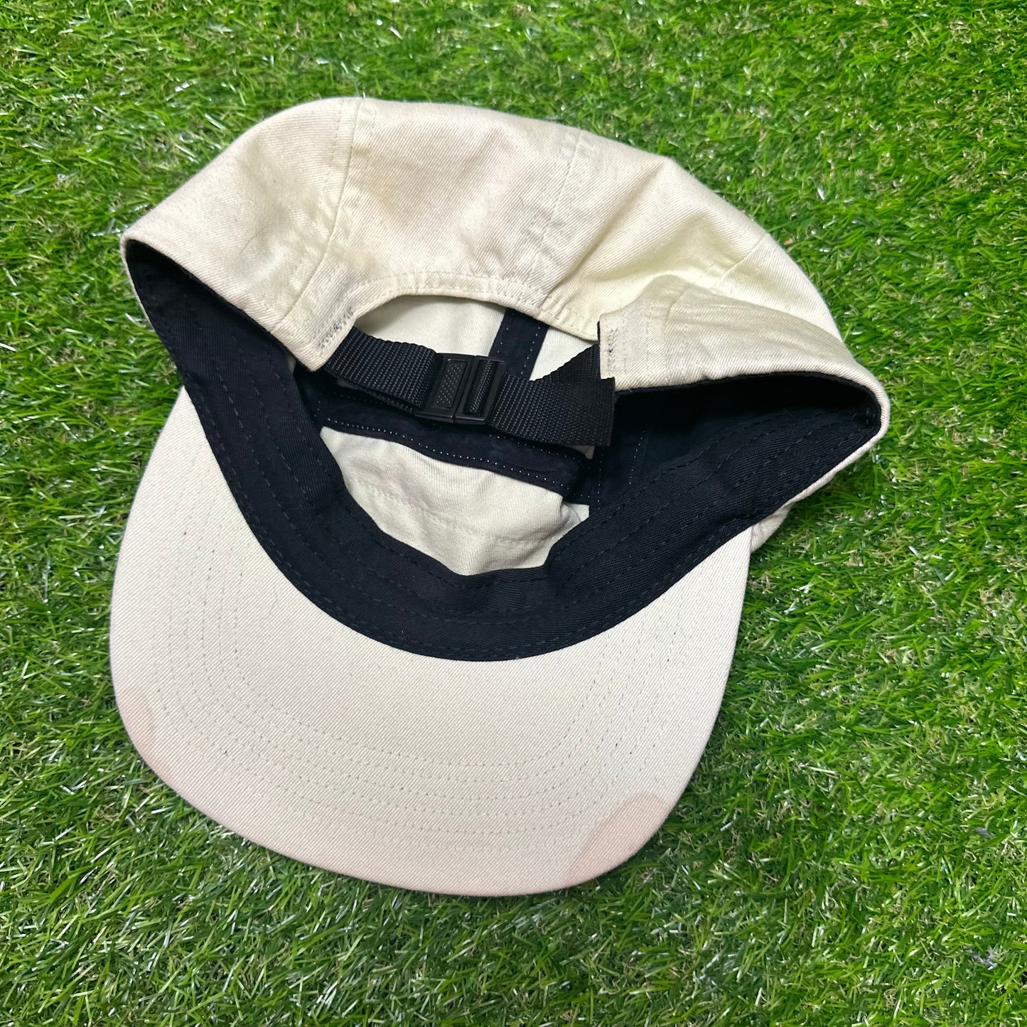 Supreme New York Side Zip "Pale Lime" Camp Cap