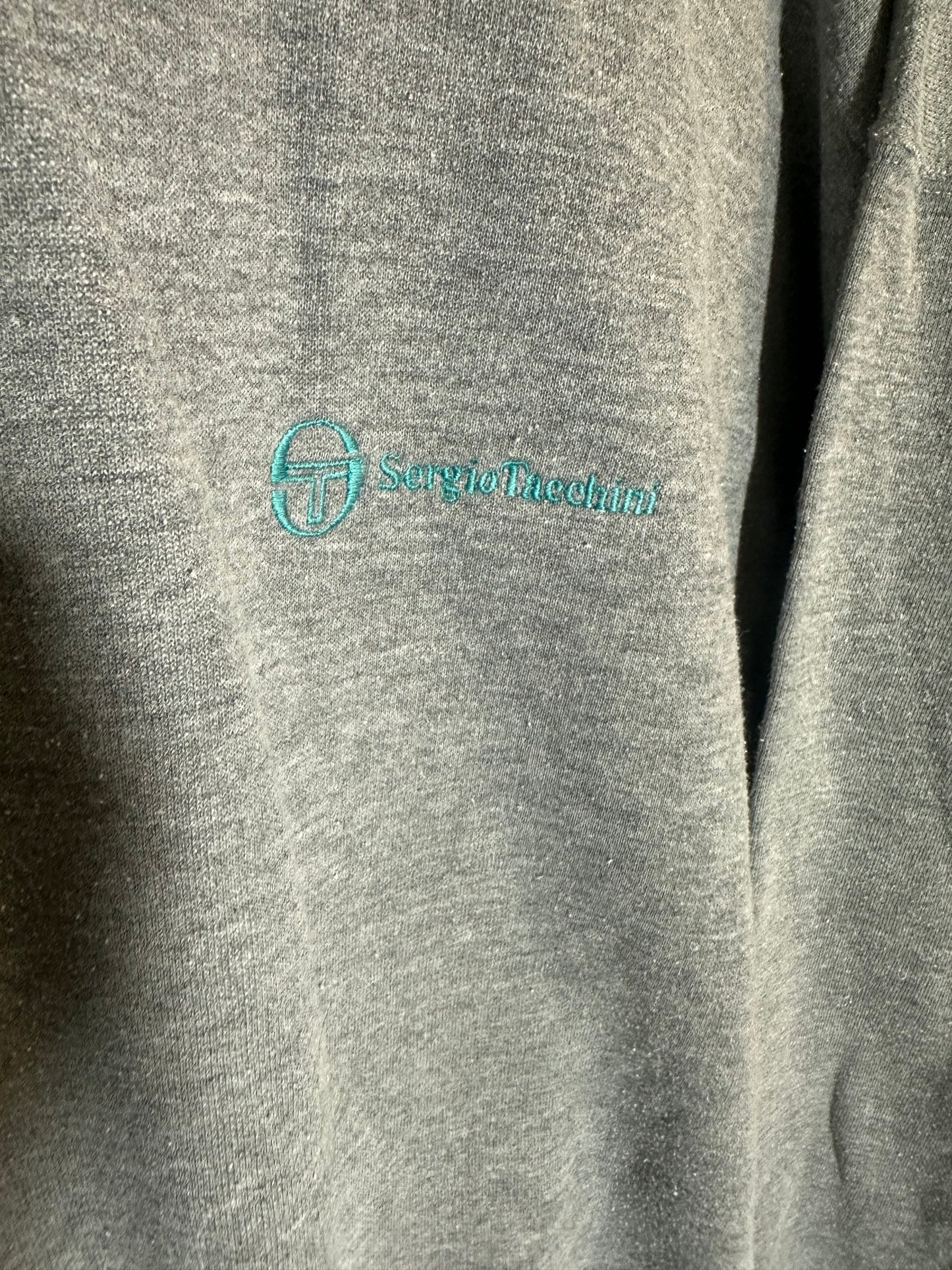 Vintage Sz XL Sergio Tacchini Grey Crewneck