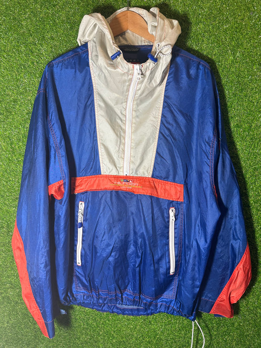 Vintage Sz XL Tommy Hilfiger Sailing Gear Anorak Jacket