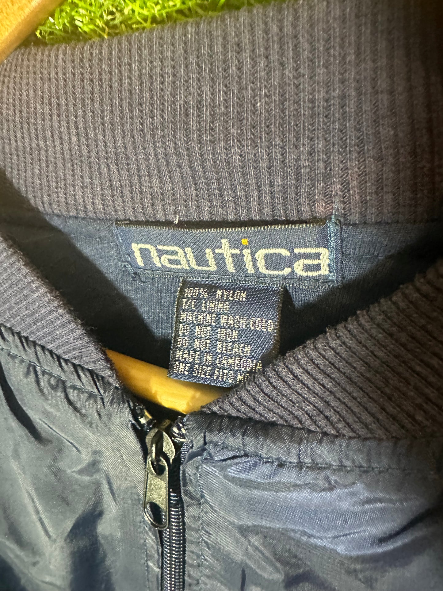 Vintage Sz M Nautica Navy Bomber Jackets