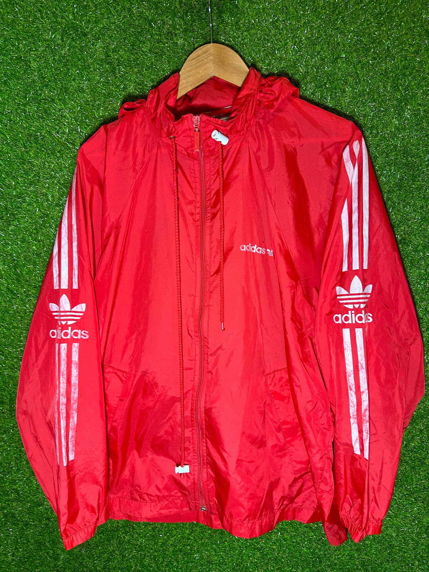 Vintage Sz M Adidas Red Jackets