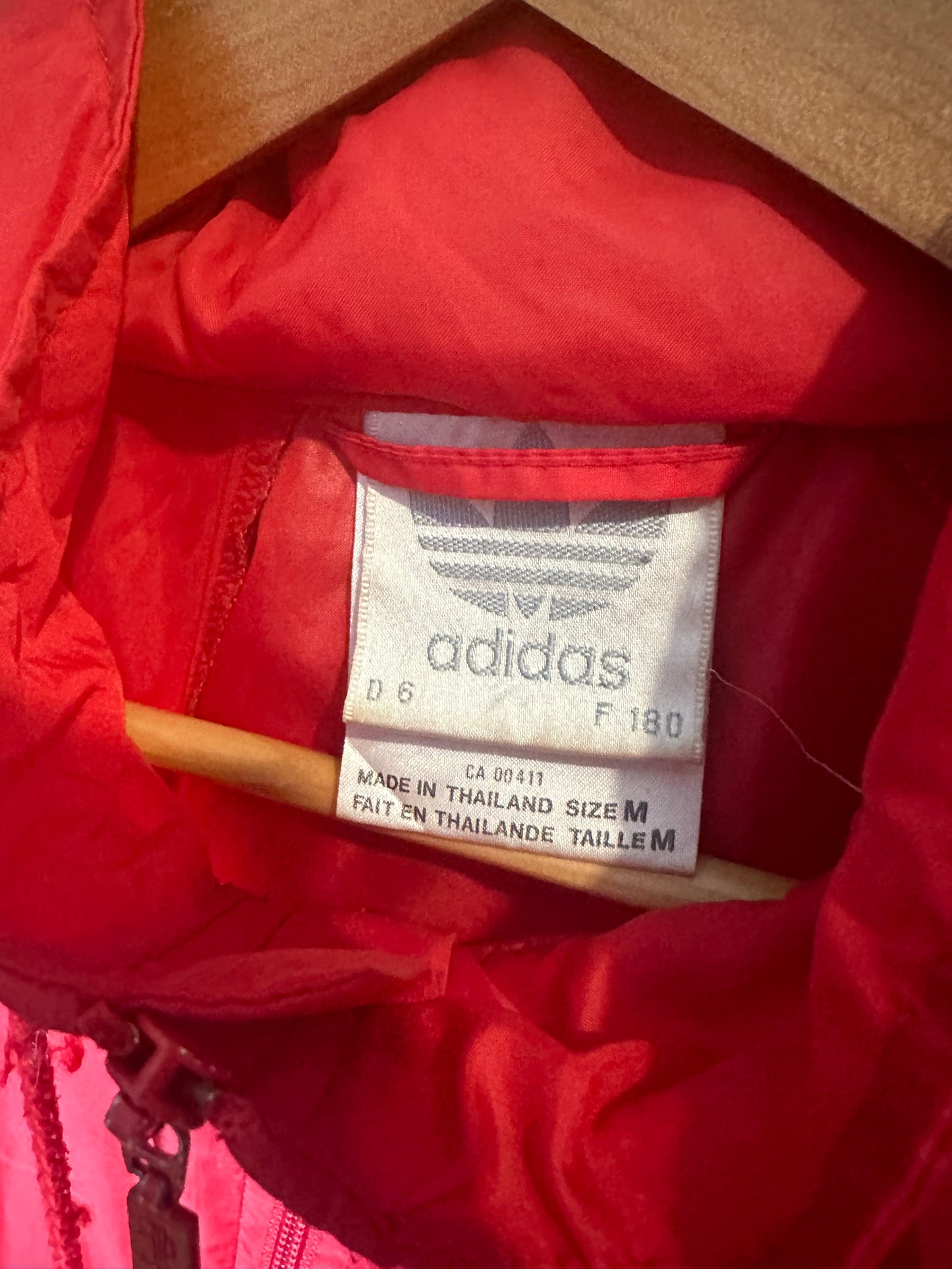 Vintage Sz M Adidas Red Jackets