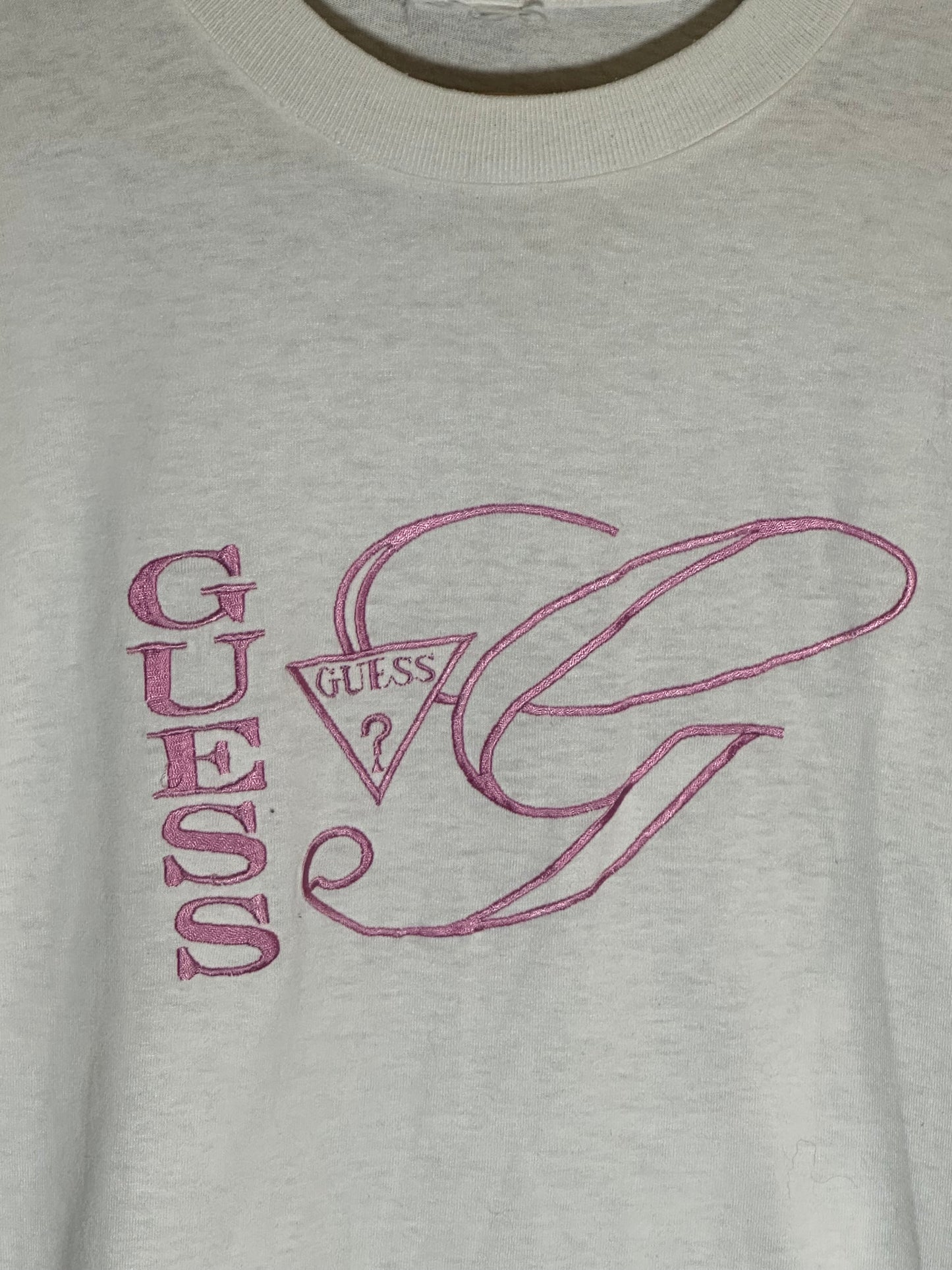 Vintage Sz M Guess White Tee