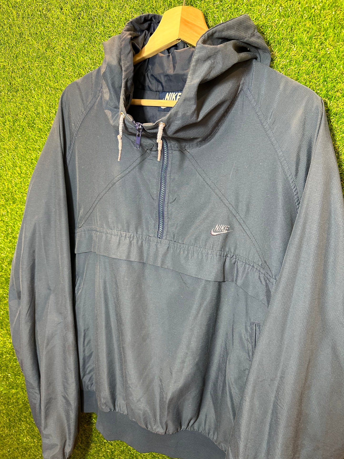 Vintage Sz XL Nike Navy Anorak Jacket