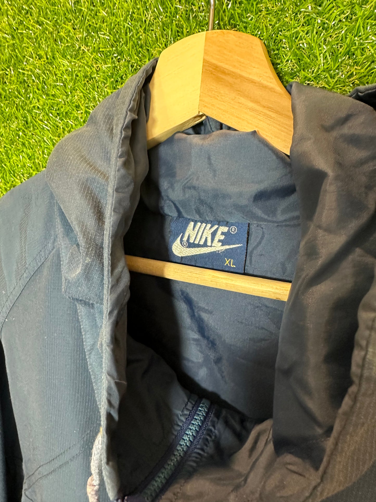 Vintage Sz XL Nike Navy Anorak Jacket