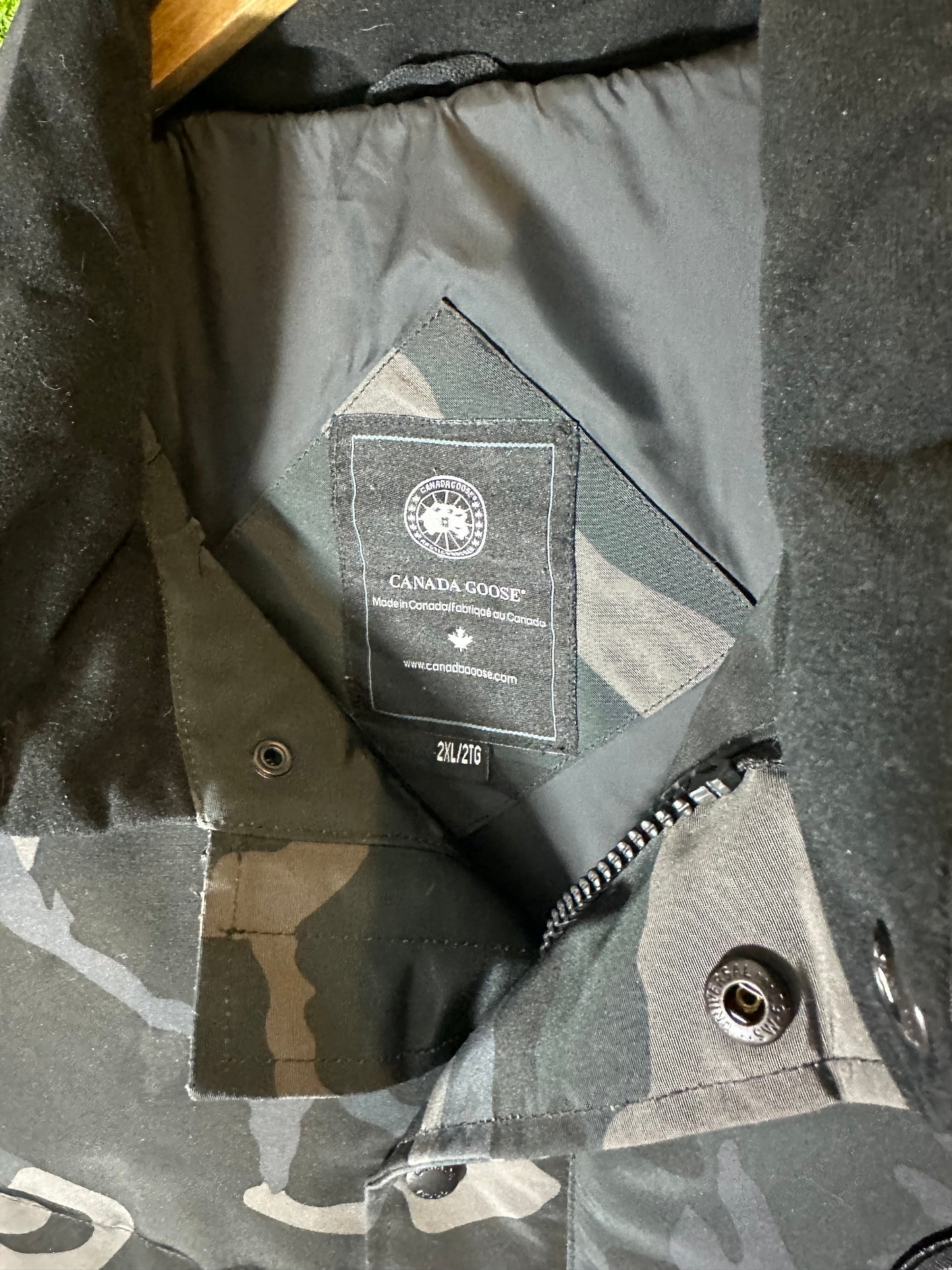 Sz XXL Canada Goose Black Label Camo Vest