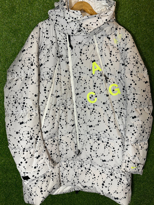 Sz L Nike Lab ACG Speckled Down Jacket