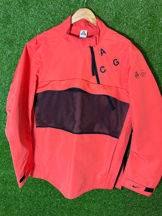 Sz XL Nike Lab ACG Orange Anorak Jacket